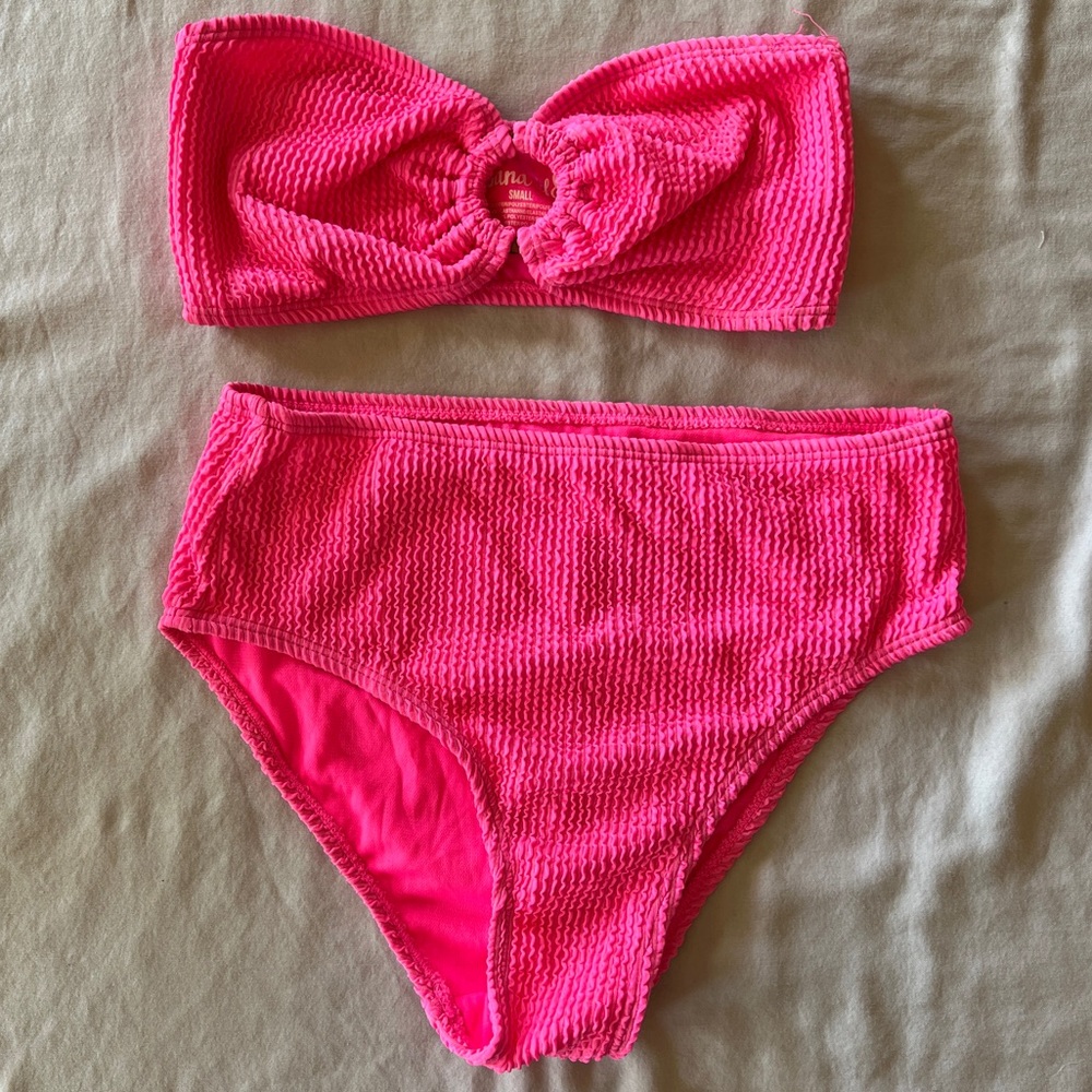 strapless bikini
